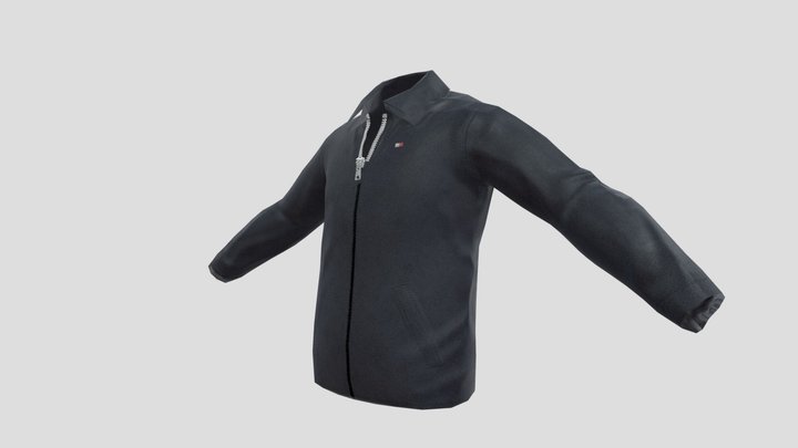 Winter Coat 3D Model
