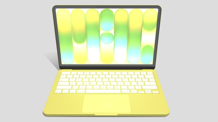 MacBook Neo 3D Model