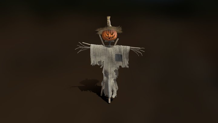 Scarecrow 3D Model