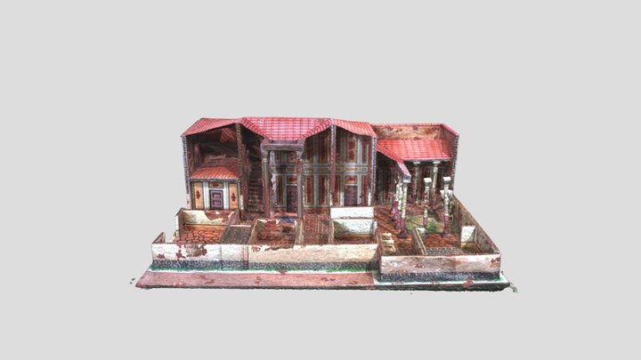 Estructura romana 3D Model