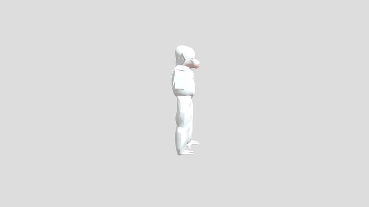 Man LNF i gave him arm 3D Model