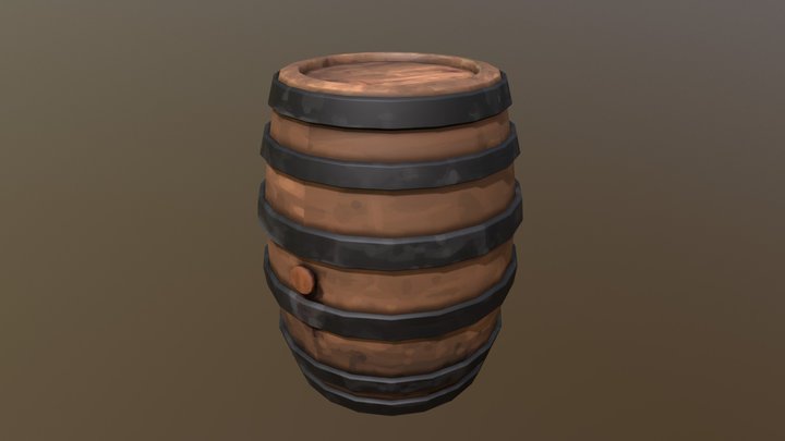 Barrel Test 3D Model