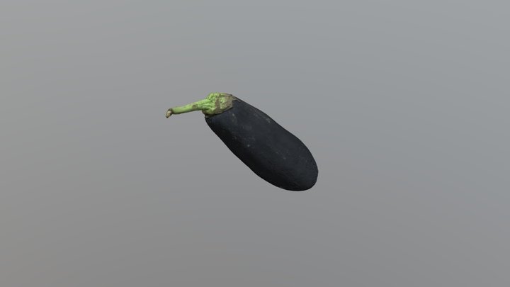 баклажан 3D Model