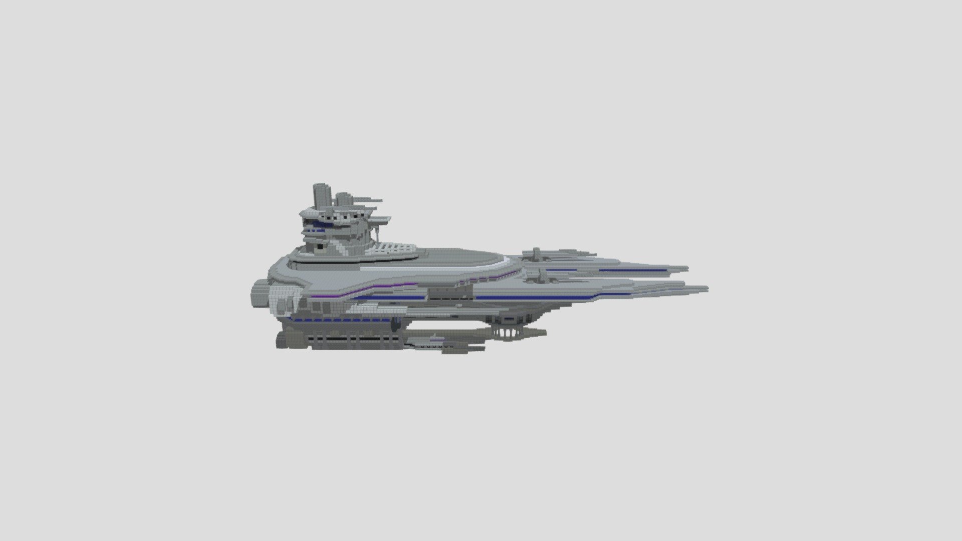 Spaceship Factions Spawn - 3D model by PixelMine [f3e1c4d] - Sketchfab