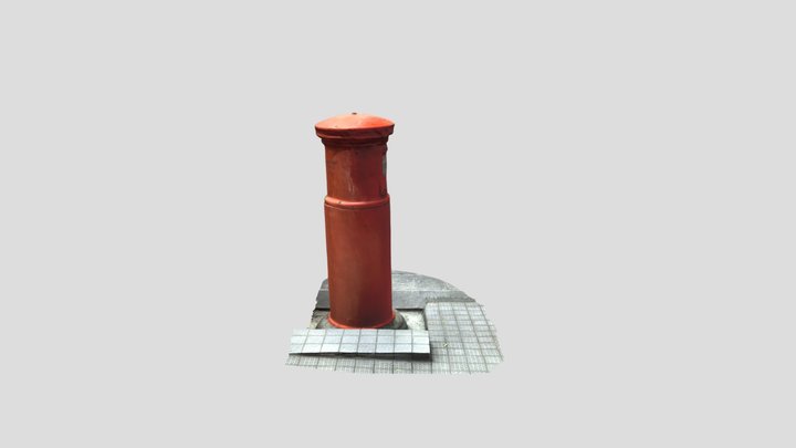郵便ポスト 3D Model