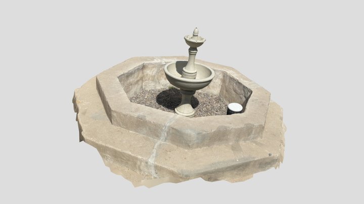 fountain 3D Model