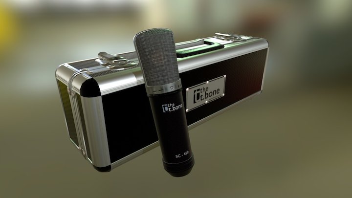 T.Bone Microphone 3D Model