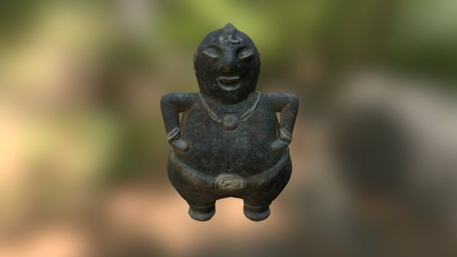 Ancient Fertility Idol 3D Model