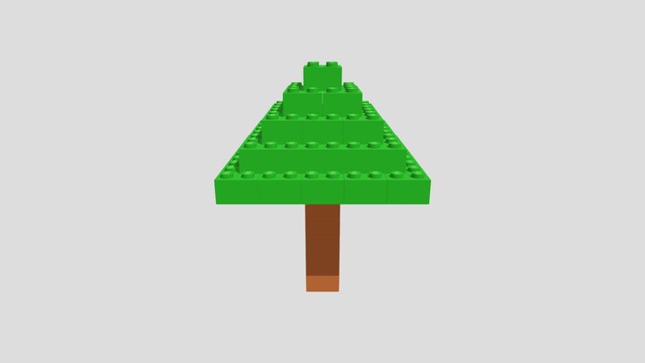 Lego Tree 3D Model