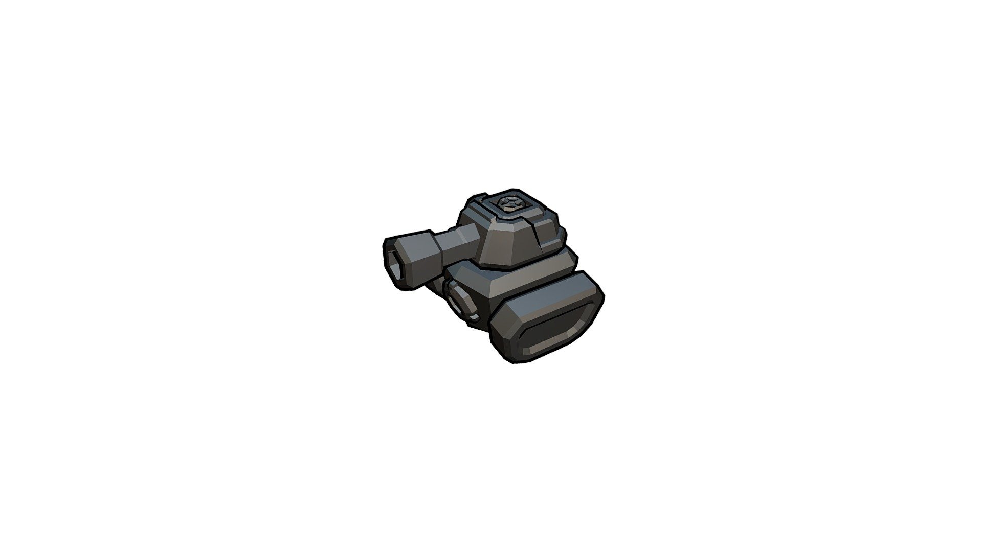 Low Poly Tank ( v.1.2 )