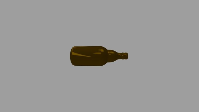 Gebierflasche 3D Model