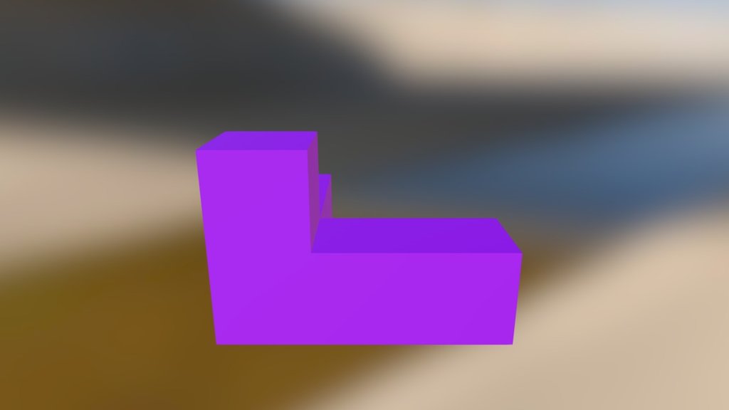 Puzzle Cube Purple Part - 3D model by myu0 [f3e70a7] - Sketchfab