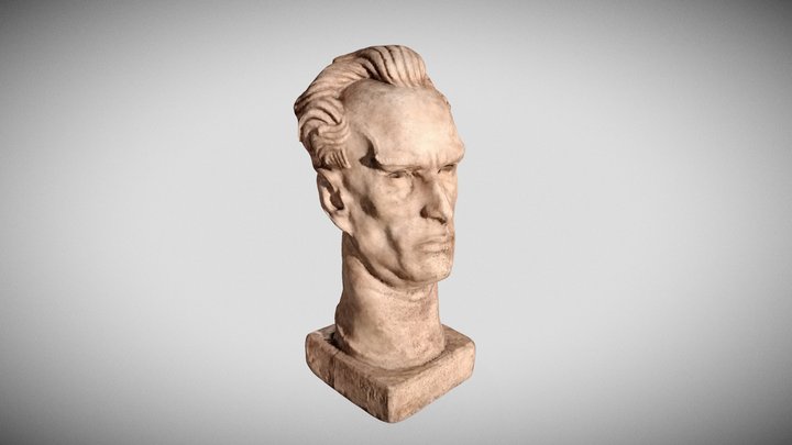 Marcello Mascherini, Autoritratto (1932) 3D Model