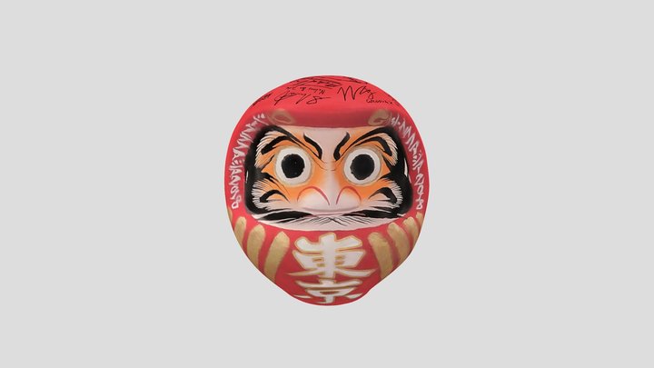 Daruma 3D Model