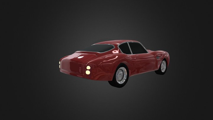 1961 AstonMartin DB4 GT Zagato 3D Model