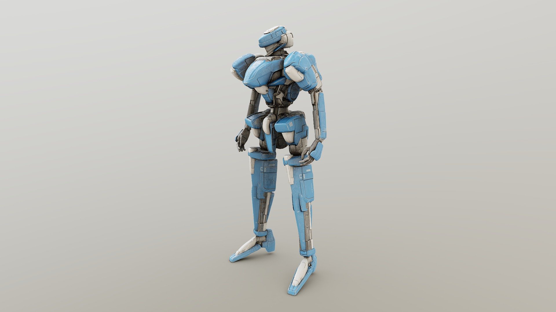 ROBOT WIP - 3D model by asaito [f3e8d65] - Sketchfab