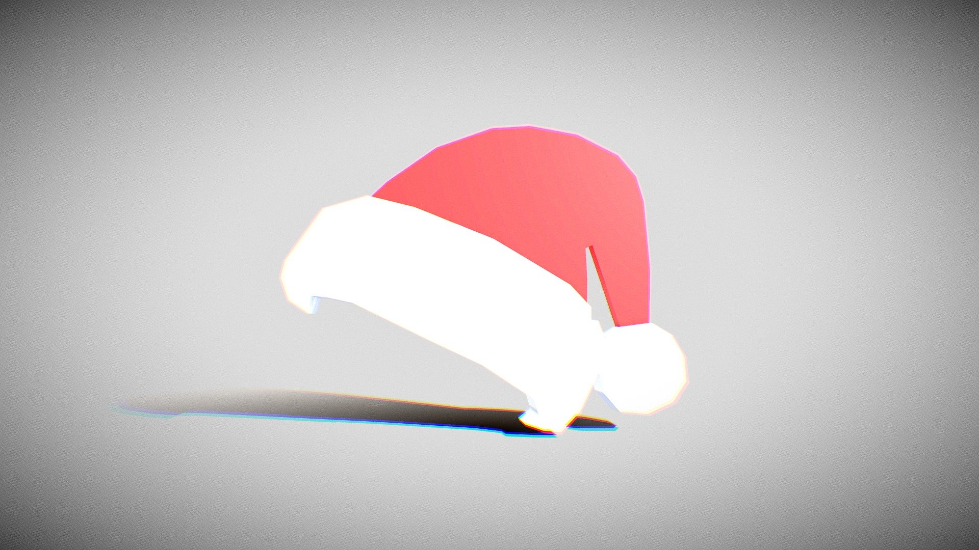 Christmas Hat( make in blender) - Download Free 3D model by Sqtime kianu blenderist (@kianu 