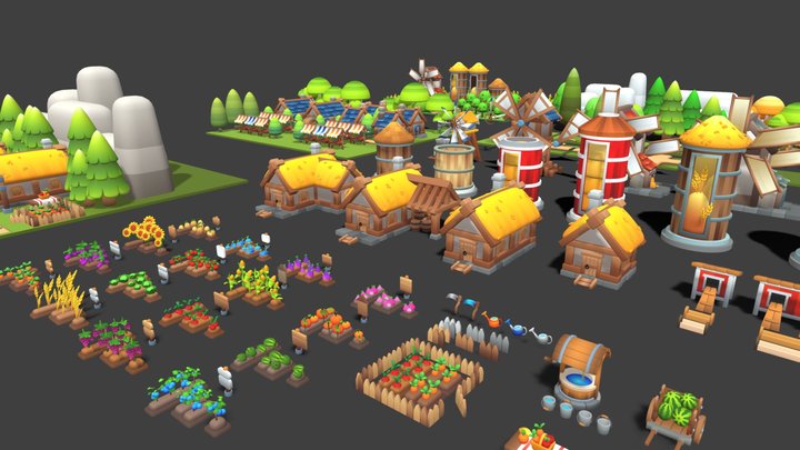 Farm Pack 2 3D Model