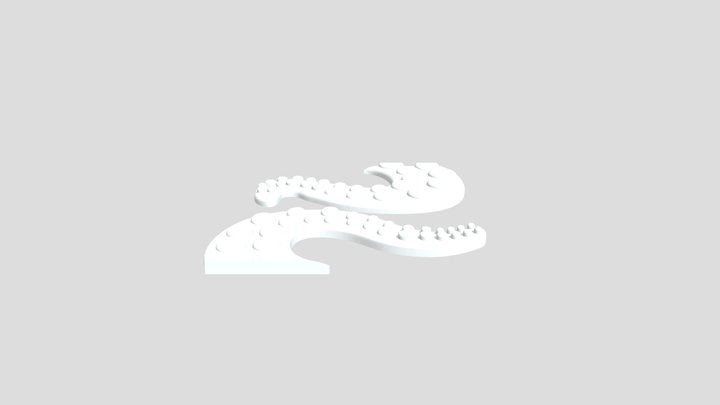 Positive Octopus 3D Model