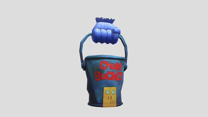 SpongeBob Patty Pursuit: Chum Bucket 3D Model