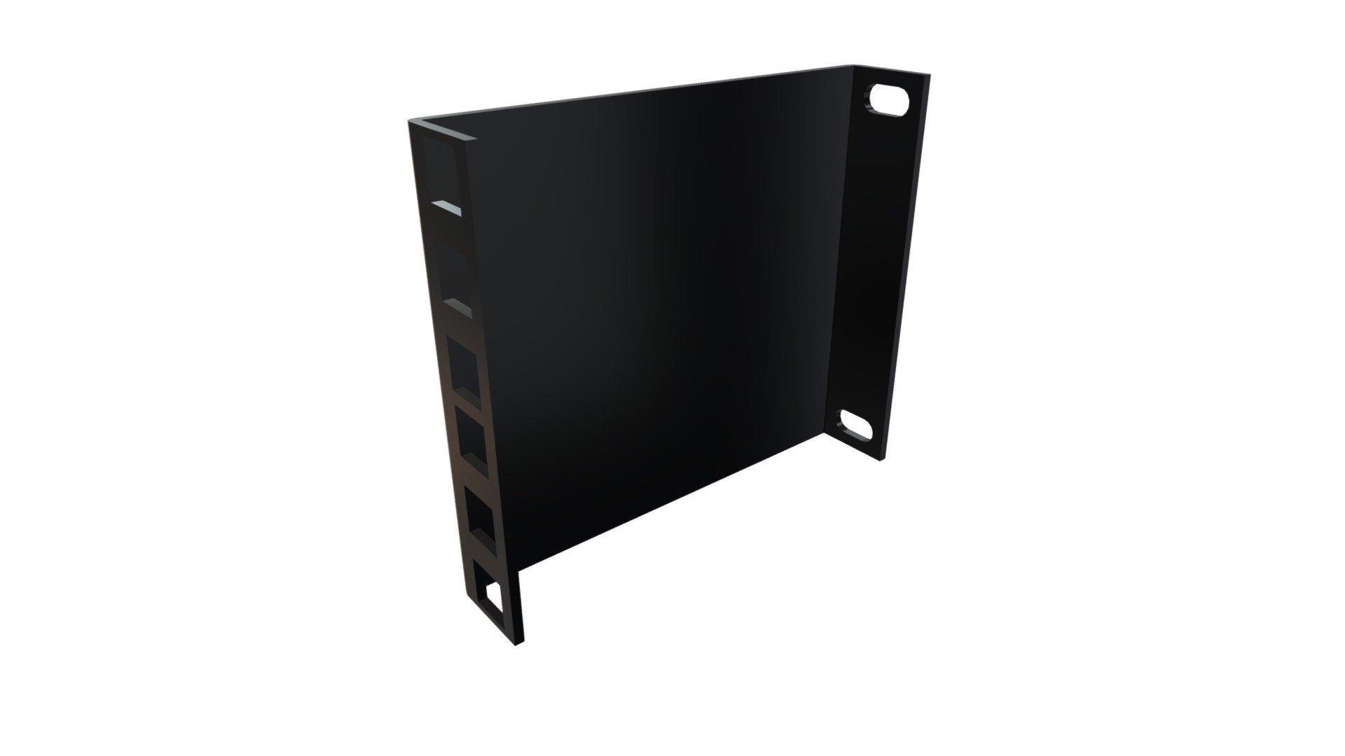 2RU Recess Bracket — Sketchfab embed 3D viewer