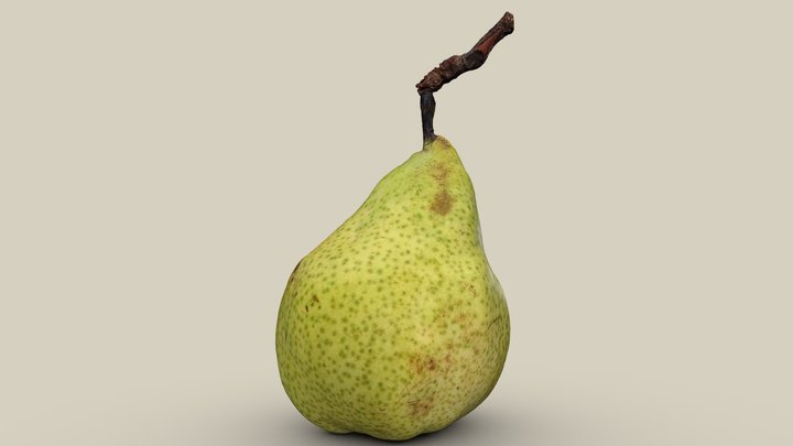 Fruit shop - Pear 3D Model