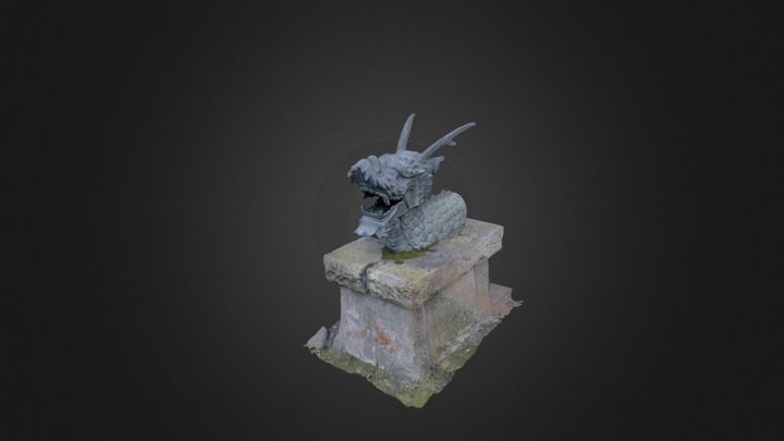 A-un Dragon built in 1637 3D Model