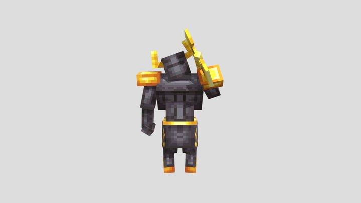 Flaming Centurion 3D Model