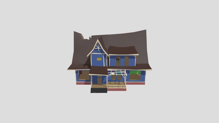 Hello_neighbor The New Beginning new home 3D Model