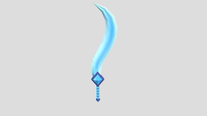 Sword_ Ice 3D Model