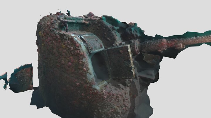 Yukon Partial Rear Gun 3D Model