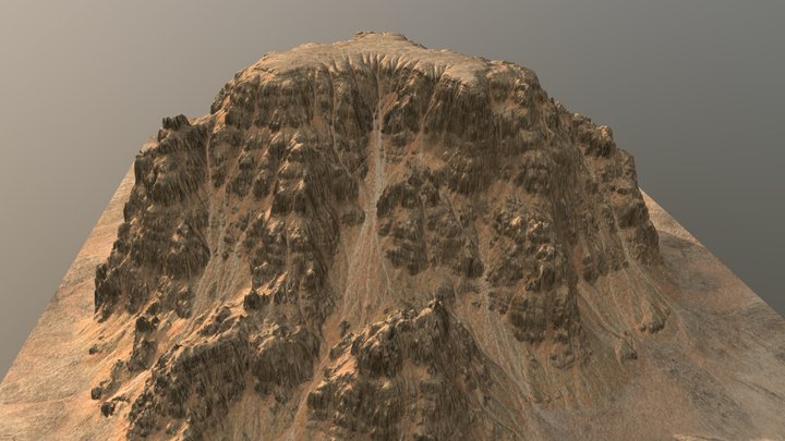 Canyon Mountain 3D Model