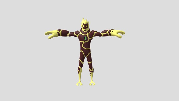 Heatblast | Ben 10 Ultimate Alien 3D Model