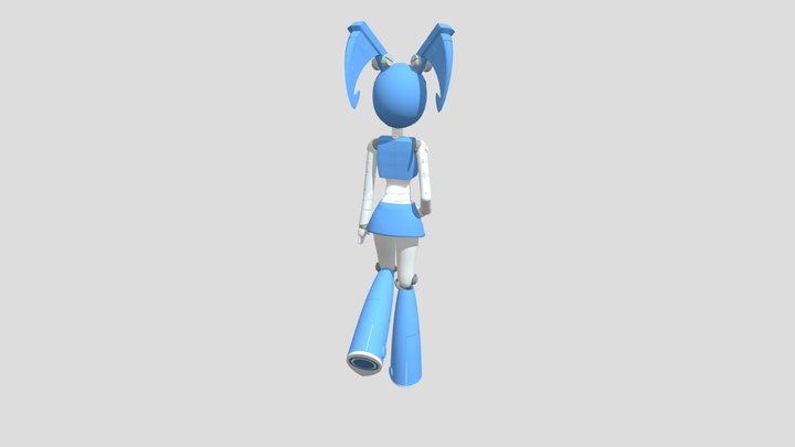 TEENAGE ROBOT 3D Model