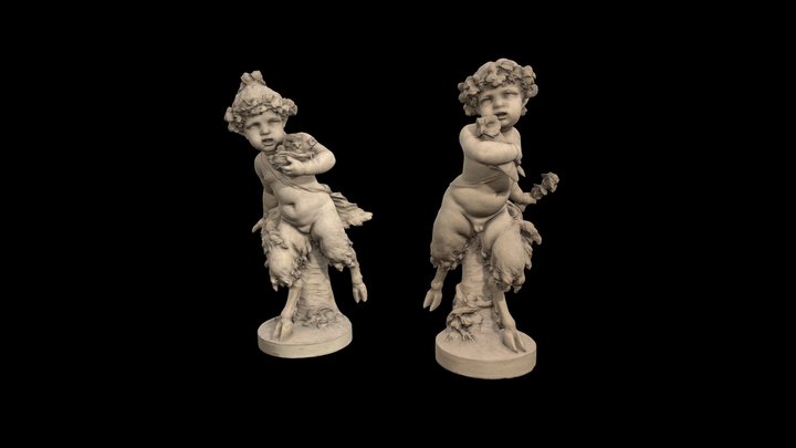 1944.129 Young Satyr and Satyress