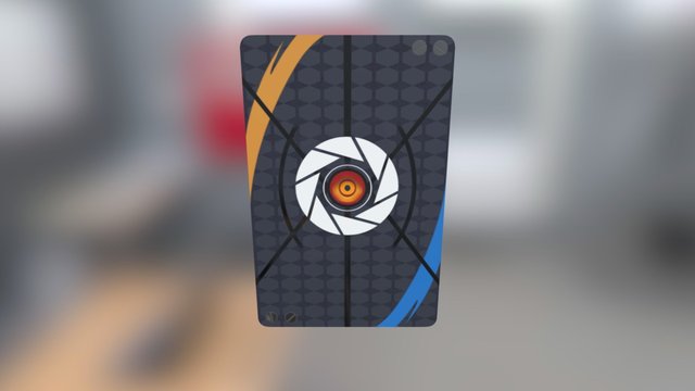 Portal Card (2nd card) 3D Model