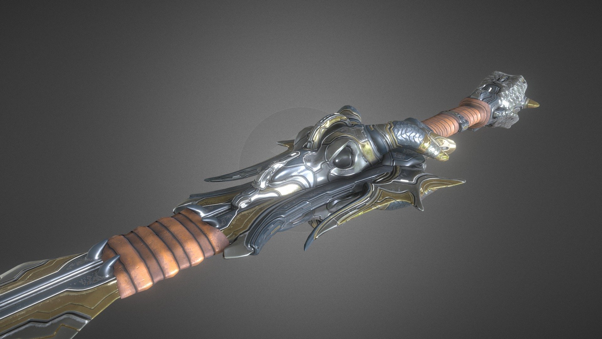 Tyrfing - 3D model by VadimMercury (@vadimmerckury) [f3f44b1] - Sketchfab