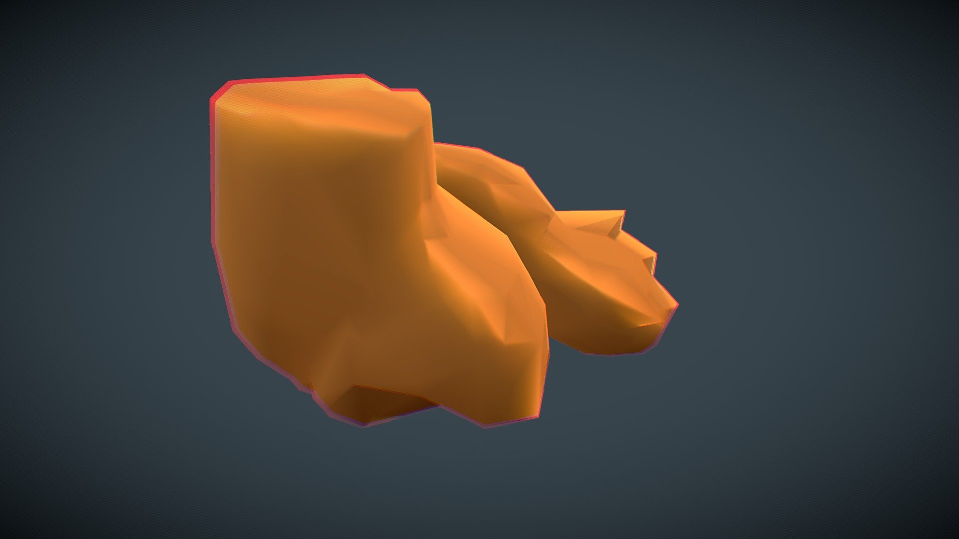 動畫基礎 Vol.005 不獸控制的尾巴甩動 — Sketchfab embed 3D viewer