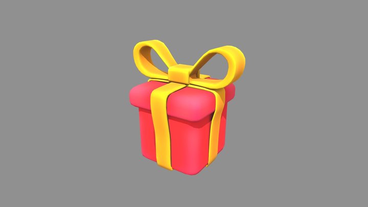 Gift Box 3D Model