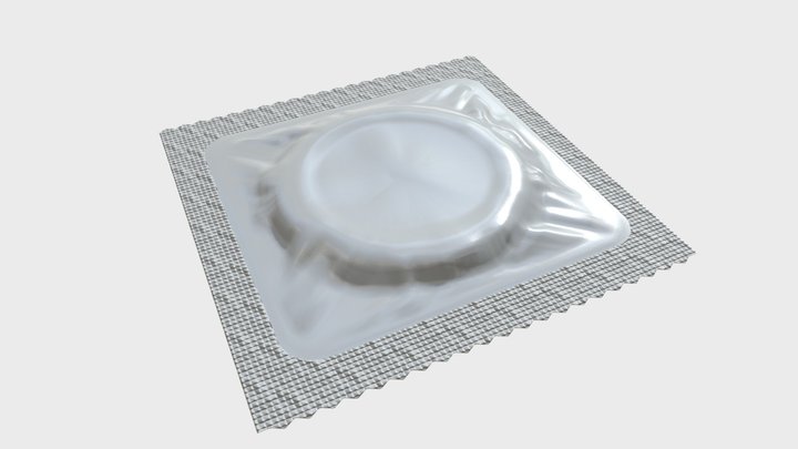 Condom wrapped 3D Model