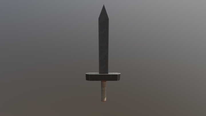 Basic Sword 3D Model