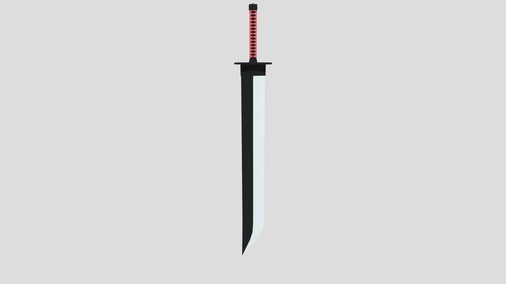 Ichigos sword 3D Model