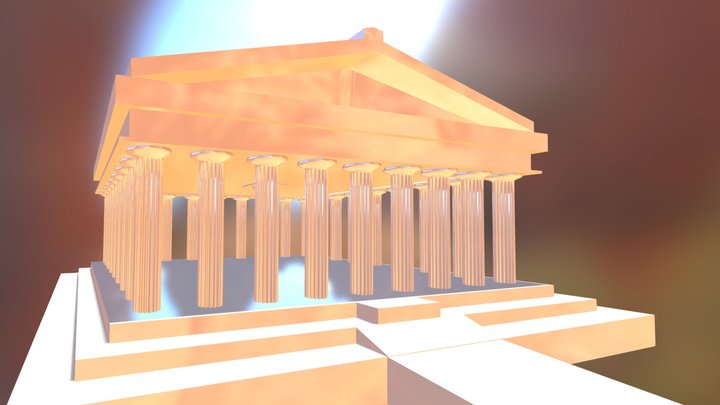 Partenon 3D Model