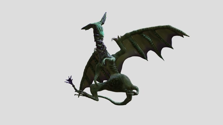 Dragón 3D Model