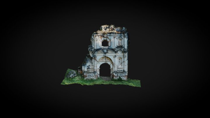 Ermita Nuestra Señora de Los Dolores del Cerro 3D Model