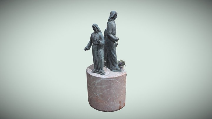 Monumento al Procesionista de Cartagena 3D Model