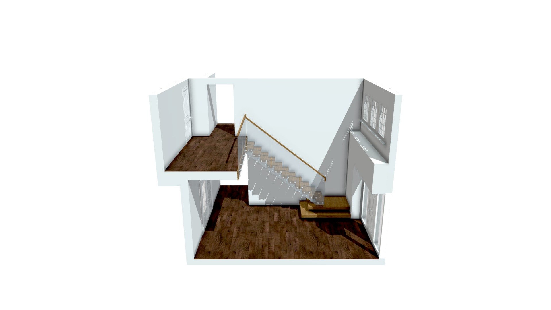 V1 INTERNAL STAIRCASE CT - 3D model by Sam8604 [f3fc282] - Sketchfab