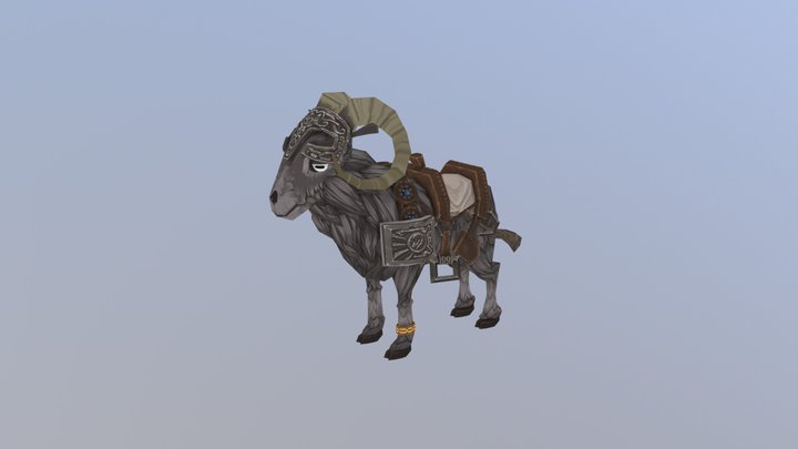 Goat ride 3D Model