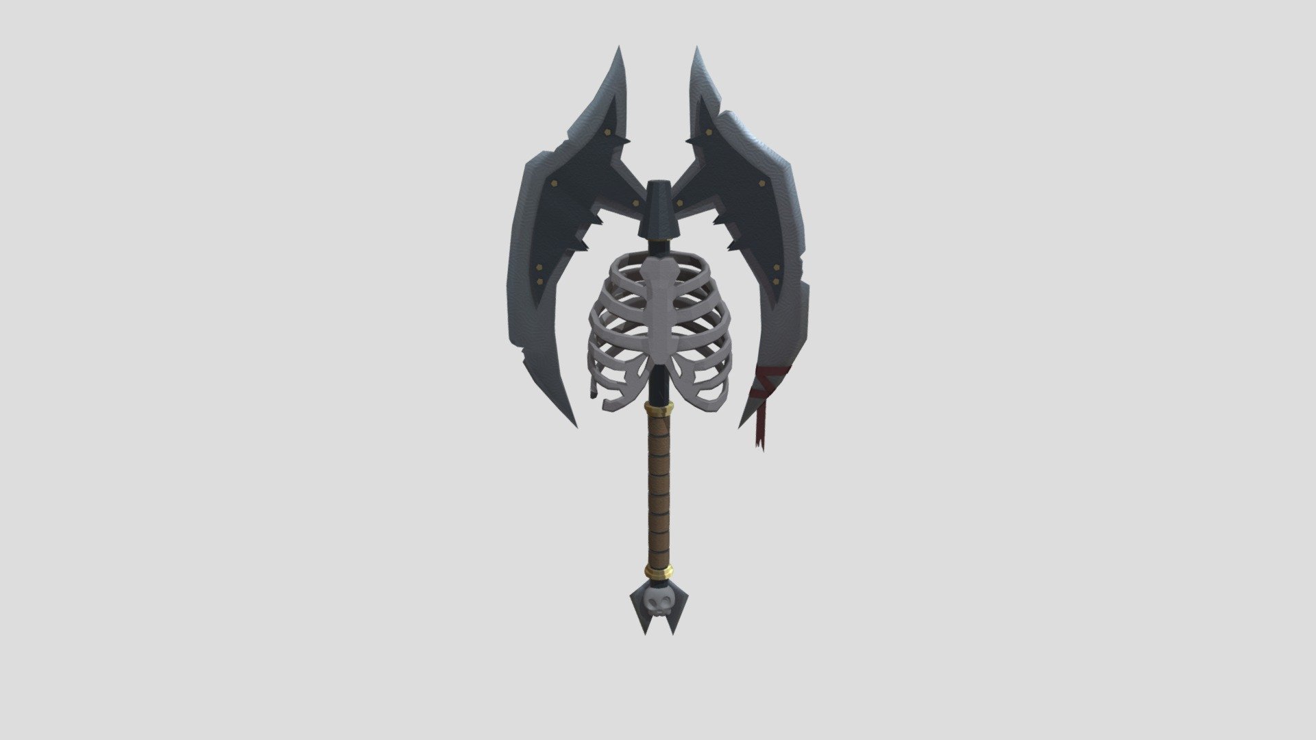 Rib Fantasy Axe — Sketchfab embed 3D viewer