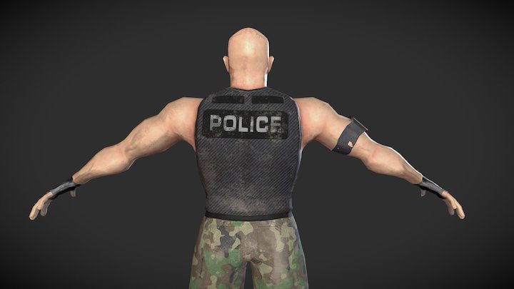 Modern Character 3D Model